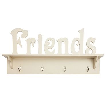 Вешалка настенная Friends 15-404 Доступные цвета: Белый