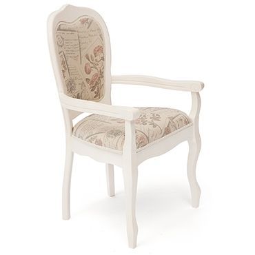Кресло с мягким сиденьем и спинкой Принцесс (Princess) Доступные цвета: Слоновая кость
