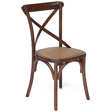 Стул Secret De Maison Cross Chair (Кросс Чер) mod.CB2001 Доступные цвета: Butter white ( слоновая кость)