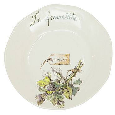 Тарелка для салата Secret De Maison Травы (Herbs Salad plate ) SP231 Доступные цвета: Белый