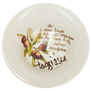 Тарелка суповая Secret De Maison Оливки (Olives Soup plate) C/1175 Доступные цвета: Белый