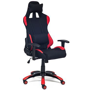 Кресло офисное Айгир (iGear) Доступные цвета обивки: Чёрн. + красная ткань