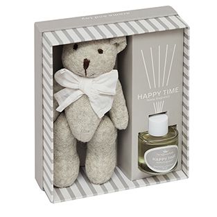 Подарочный ароматический набор Secret De Maison Grey Teddy Bear (mod. TFP 124GF) Доступные цвета: Серый