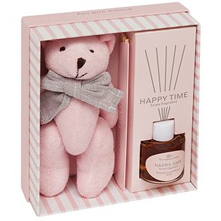Подарочный ароматический набор Secret De Maison Pink Teddy Bear (mod. TFP 122GF) Доступные цвета: Розовый