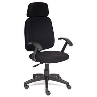 Кресло офисное Беста-1 (Besta-1 black) Доступные цвета обивки: Чёрная ткань