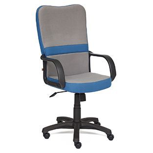 Кресло компьютерное TetChair СН 757 Доступные цвета обивки: Серая + синяя ткань