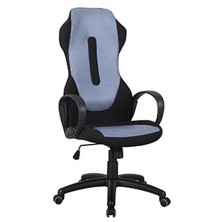 Кресло офисное Alien Доступные цвета обивки: Искусств. чёрная кожа + искусств. серая кожа
