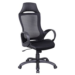 Кресло офисное Mesh-3 Доступные цвета обивки: Чёрная сетка