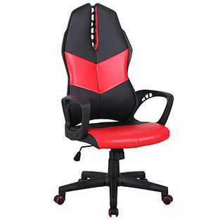 Кресло офисное iWheel (red) Доступные цвета обивки: Чёрно-красная искусственная кожа