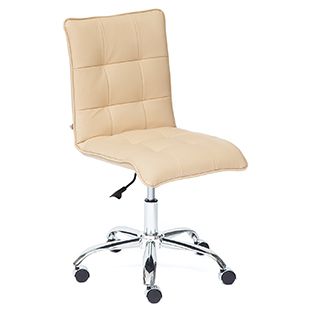 Кресло офисное TetChair Зеро (Zero beige) Доступные цвета обивки: Искусств. бежевая кожа