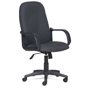 Кресло офисное TetChair Бюро (Buro grey ЗТ-02) Доступные цвета обивки: Серая ткань