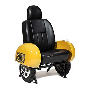 Кресло Secret De Maison Scooter (mod. TC-2 yellow) Доступные цвета: Желтый