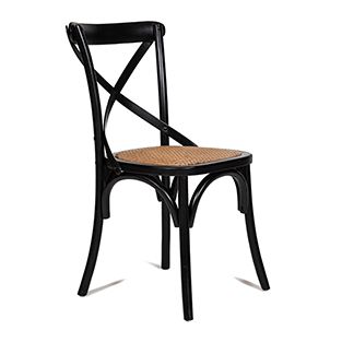 Стул Secret De Maison Cross Chair (black) mod.CB2001 Доступные цвета: Чёрный
