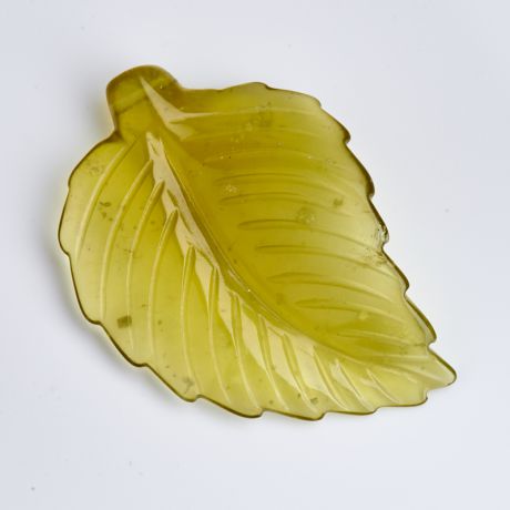 Пуговица лист везувиан 4 см