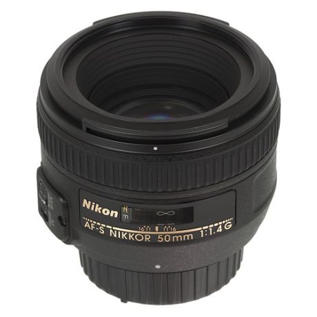 Объектив NIKON 50mm f/1.4 Nikkor AF-S, Nikon F [jaa014da]