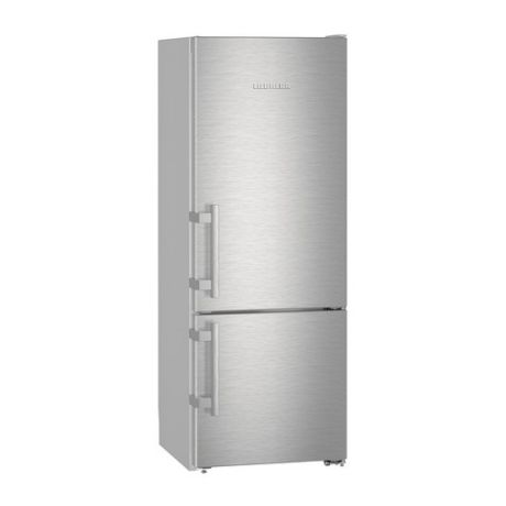 Холодильник LIEBHERR CUef 2915, двухкамерный, нержавеющая сталь