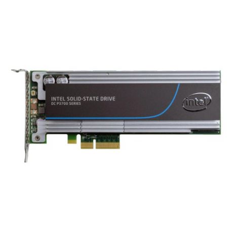 SSD накопитель INTEL DC P3700 SSDPEDMD400G401 400Гб, PCI-E AIC (add-in-card), PCI-E x4