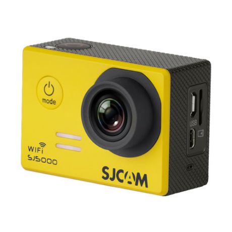 Экшн-камера SJCAM SJ5000 WiFi 1080p, WiFi, желтый [sj5000wifiyellow]