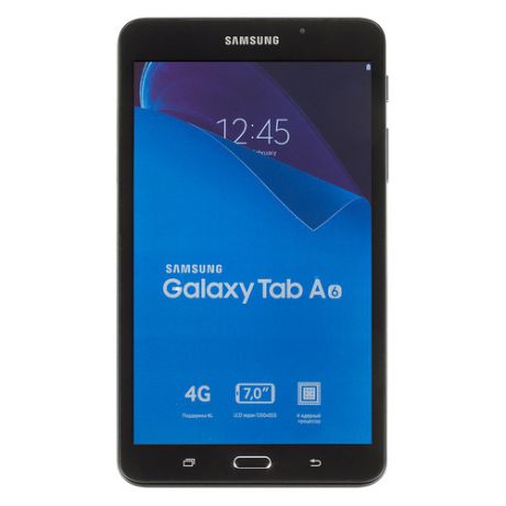 Планшет SAMSUNG Galaxy Tab A SM-T285, 1.5Гб, 8GB, 4G, Android 5.1 черный [sm-t285nzkaser]