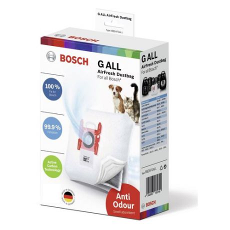 Пылесборники BOSCH BBZAFGALL, 1 шт., для пылесосов Bosch серии BSN1