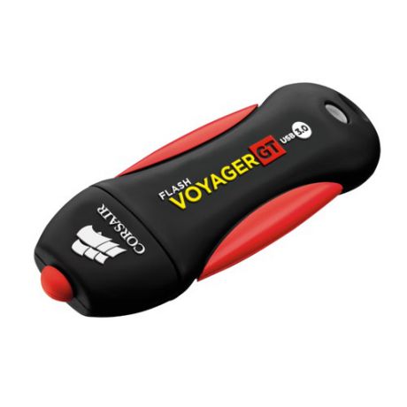 Флешка USB CORSAIR Voyager GT 256Гб, USB3.0, черный [cmfvygt3c-256gb]
