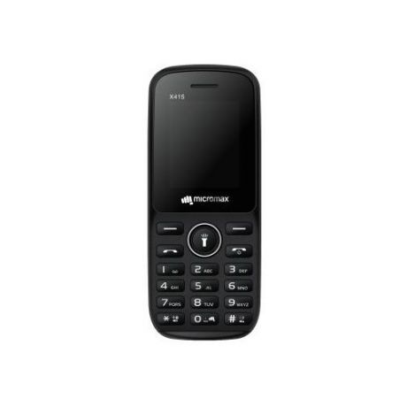 Мобильный телефон MICROMAX X415 черный