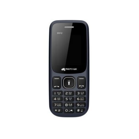 Мобильный телефон MICROMAX X512 синий