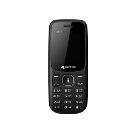 Мобильный телефон MICROMAX X512 черный