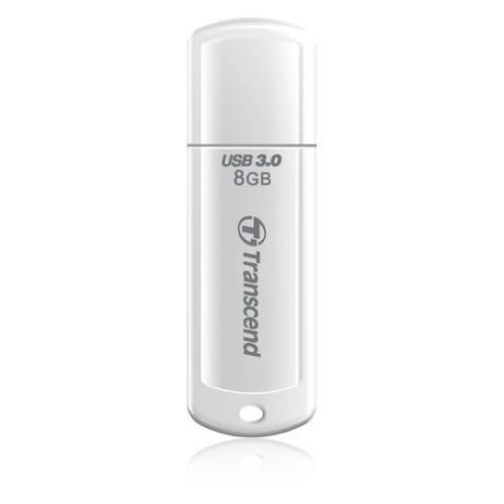 Флешка USB TRANSCEND Jetflash 730 8Гб, USB3.0, белый [ts8gjf730]