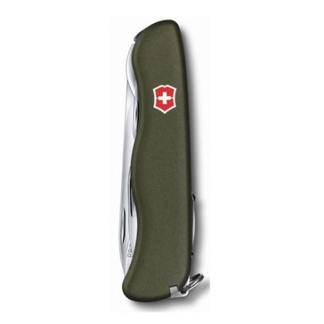 Складной нож VICTORINOX Forester, 12 функций, 111мм, зеленый [0.8363.4r]