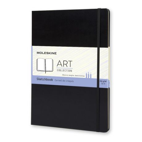 Блокнот для рисования Moleskine CLASSIC Sketchbook A4 96стр. твердая обложка черный