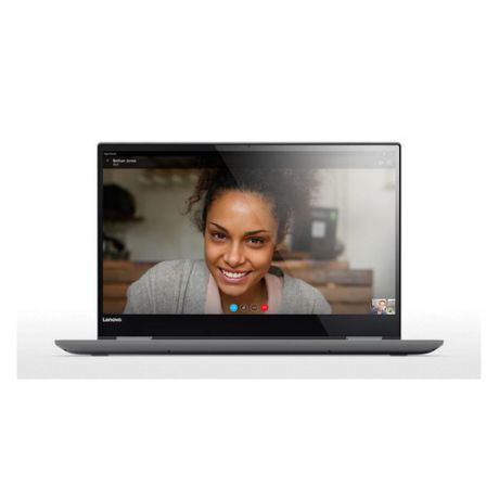 Ноутбук-трансформер LENOVO Yoga 730-15IWL, 15.6", IPS, Intel Core i7 8565U 1.8ГГц, 16Гб, 256Гб SSD, nVidia GeForce GTX 1050 - 4096 Мб, Windows 10, 81JS000RRU, серый