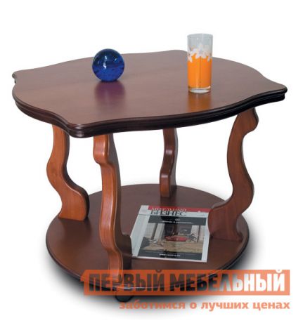 Журнальный стол из массива дерева Мебелик Берже-4