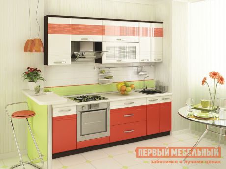 Комплект мебели для кухни Витра Оранж 240