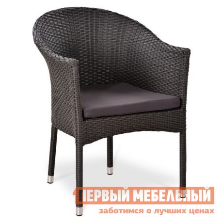 Плетеное кресло из искусственного ротанга Афина-мебель Y350W-W2390