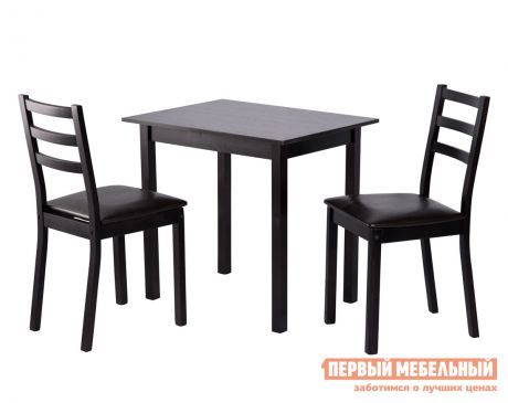Обеденная группа для столовой и гостиной Mebwill Обеденная группа Рене 2 Стол + 2 стула