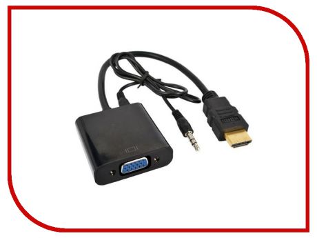 Аксессуар Greenconnect Greenline HDMI-VGA + Audio + micro USB GCR-HD2VGA3