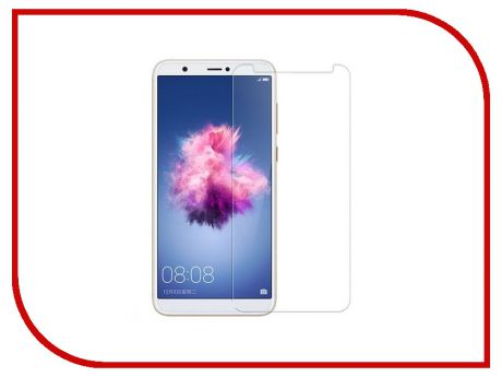 Аксессуар Гибридная защитная пленка для Huawei P Smart / Enjoy 7S Red Line УТ000016910
