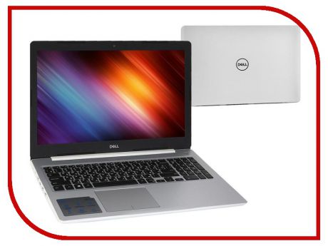 Ноутбук Dell Inspiron 5570 White 5570-5826 (Intel Core i5-8250U 1.6 GHz/8192Mb/1000Gb/DVD-RW/AMD Radeon 530 2048Mb/Wi-Fi/Bluetooth/Cam/15.6/1920x1080/Linux)