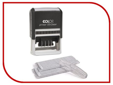 Датер самонаборный Colop Printer 55 Dater-Set 40x60mm