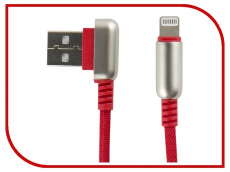Аксессуар Red Line Loop USB - Lightning Red УТ000016350