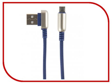 Аксессуар Red Line Loop USB - MicroUSB Blue УТ000016352