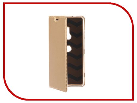 Аксессуар Чехол для Sony Xperia XZ3 BROSCO PU Gold XZ3-BOOK-GOLD