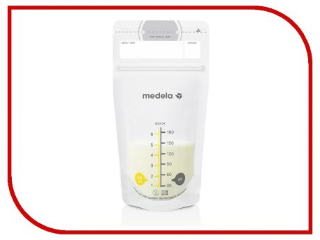 Пакеты одноразовые для хранения грудного молока Medela 50шт 008.0413