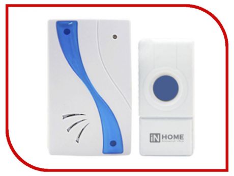 Звонок дверной IN HOME ЗБ-8 White-Light Blue