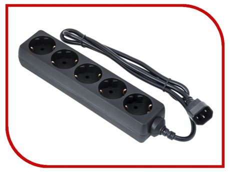 Сетевой фильтр ExeGate 5 Sockets 0.5m SPU-5-0.5B Black 221200