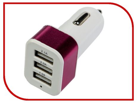 Зарядное устройство Torso 3 USB 1.0 Ах2 и 2.1 А 2702530