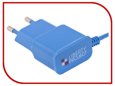 Зарядное устройство Liberty Project MicroUSB 1A Blue 0L-00000678