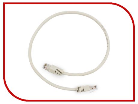 Сетевой кабель Gembird Cablexpert UTP cat.6 0.5m Grey PP6U-0.5M