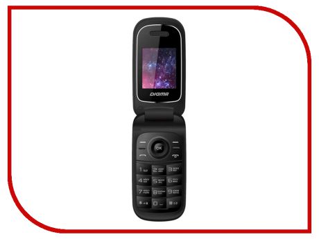 Сотовый телефон Digma Linx A205 2G Black